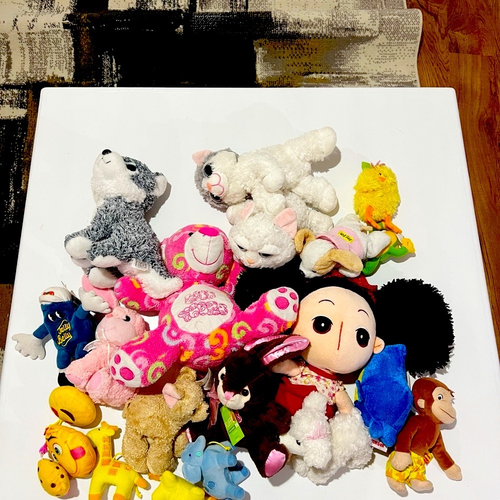 Colorful Plush Toy Collection for Kids